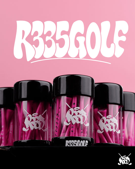 R335 GOLF Pink ball tee